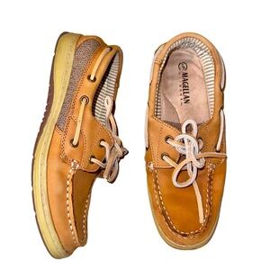 Magellan outdoors leather loafers women’s shoes size 7